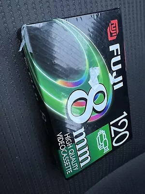 Fuji 120 8mm High Quality Video Cassette Tape P6-120 Brand New Sealed Unopened • $7.99