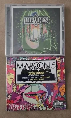 MAROON 5 Overexposed & The VINES Highly Evolved CD LOT BRAND NEW FACTORY SEALED  • $11.99