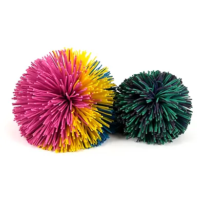 Koosh Balls Toys Fidgets Rainbow OddzOn Vintage 1990s (Lot Of 2) • $21.99