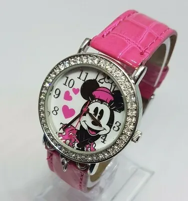 MZB Disney Minnie Mouse Watch For Women And Girls Pink Character Luxury Watches • $129.99
