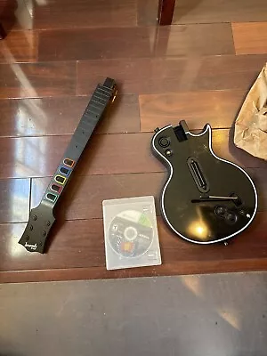 Guitar Hero Gibson Guitar Xbox 360 Black Wireless - For Parts - • $9.99