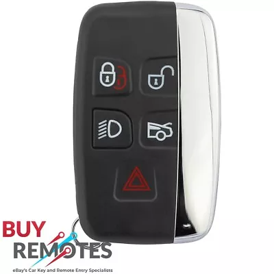 Jaguar 5 Button Replacement Car Key Suits Jaguar XJ XF XE F-Type D-Pace • $17.95