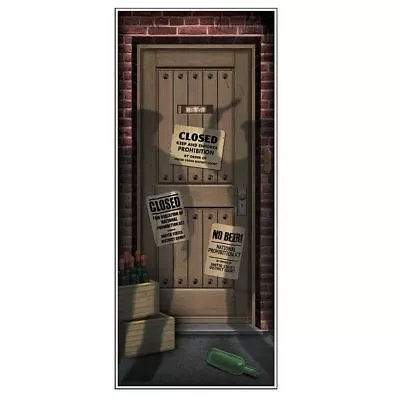 Roaring 20's Speakeasy Door Cover / Wall Poster - Party Decoration • £7.79