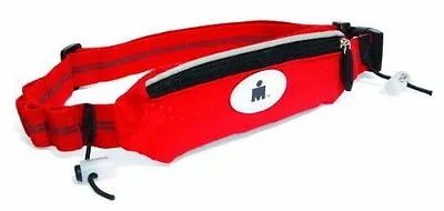 FuelBelt M-Dot Ironman Triathlon Stretch Race/Bib Number Waistpack Belt *Red* • $14.99