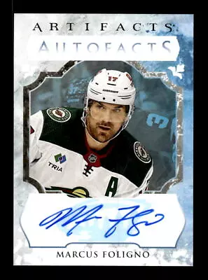 2023-24 Upper Deck Artifacts #AF-MF Marcus Foligno Auto Facts • $9.99