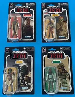 Star Wars Wooof Vc24 Kithaba Vc54 Nikto Vc99 Saelt-marae Vc132 Set Of 4 • $79.99