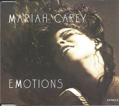 MARIAH CAREY Emotions 3TRX LIMITED Europe Made CD Single SEALED USA Seller 1991 • $24.99