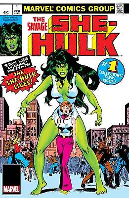 SAVAGE SHE-HULK #1 FACSIMILE EDITION New Bagged And Boarded By Marvel Comics • £7.99