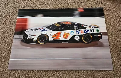 Kevin Harvick #4 Mobil 1 Ford Racing On Track 13x19 Glossy Poster #2 • $19.99