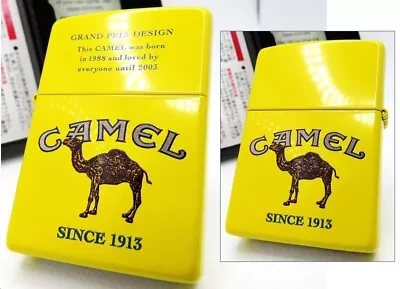 Camel Yellow Grand Prix Design Double Sides Zippo 2020 MIB • £129.20