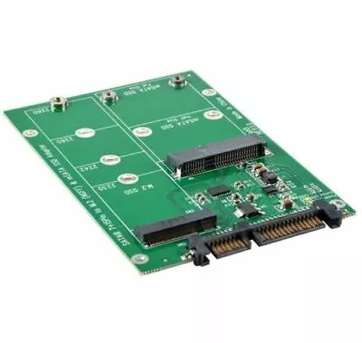 Replacement NGFF M.2 B M KEY Or MSATA SSD To SATA III 3 Board Adapter Card • $14.83