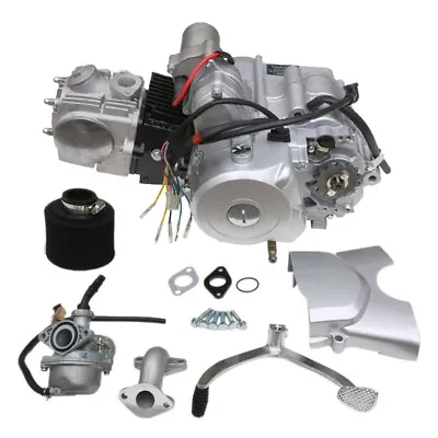 125cc Engine Motor Semi Auto 3-Speed Reverse For Quad Bike ATV Go Kart 4 Wheeler • $389.65