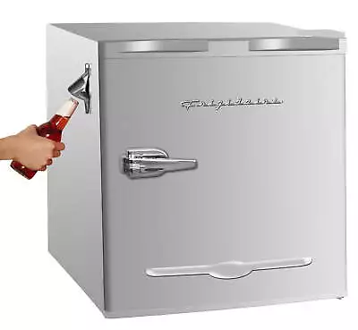 Frigidaire 1.6 Cu Ft Retro Mini Fridge With Side Bottle Opener - Moonbeam • $102