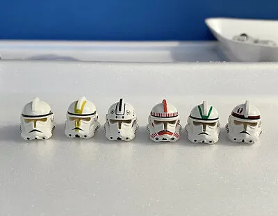 £64.49 • Buy LEGO CLONE Star Wars Minifigures Figures Minifigs Plain Helmet 7655 7261 Ep3 Ep3