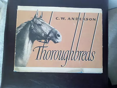 Thoroughbreds By C. W. Anderson HC 1942 • $30