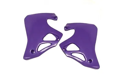 New UFO Purple Radiator Shrouds Honda CR125R 93-97 CR250R 92-96 CR 125 250 • $59.95