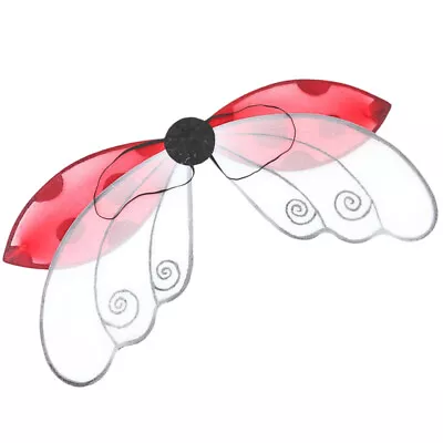  Silk Screen Ladybug Wings Girl Child Costume For Teen Gifts • £9.28