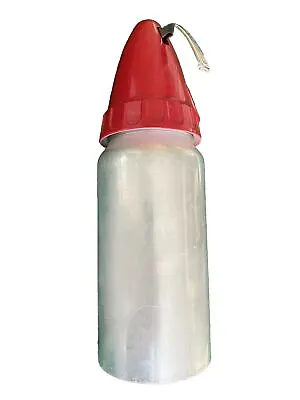 Vintage MCM “Sparklet” Syphon Aluminum Soda Seltzer Dispenser W/ Red Cap • $18.95