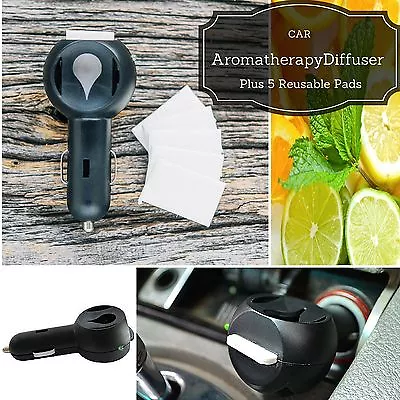 Aromatherapy Car Scenter Diffuser - FREE 5 Reusable Pads • $10.95