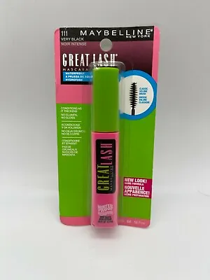 Maybelline Great Lash  WATERPROOF Mascara 111 VERY BLACK • $8.88