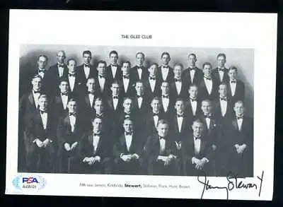 James Jimmy Stewart PSA DNA Coa Hand Signed 5x7 Photo Autograph • $102