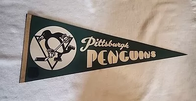 Pittsburgh Penguins Pennant NHL Licensed Vintage Sports Flag Banner Hockey • $54.99