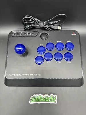 Mayflash Arcade Stick F300 Preowned External Gaming Joystick Rc0424ns(drp015711) • $34.95