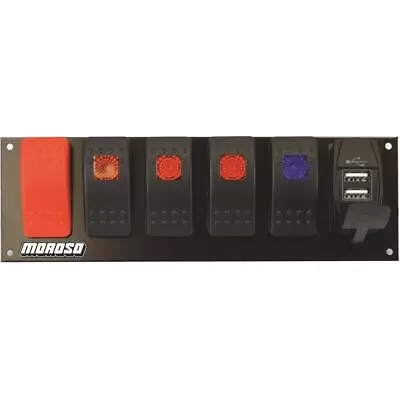 Moroso 74195 Switch Panel Rocker LED W/ USB • $175.99