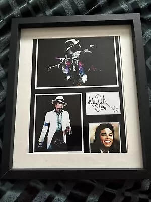 Michael Jackson Framed Picture  • $10.09