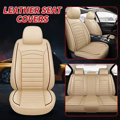 For Mazda Seat Covers 5-Seats Full Set Leather Car Front Rear Cushion Breathable • $168.77