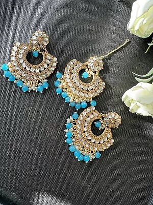 Maang Tikka Earring Set • $15