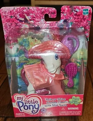 My Little Pony Rain Or Shine Garden Time Star Swirl 2003 Toy Brand New  • $27.99