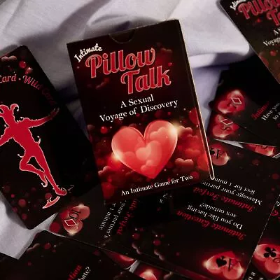 Pillow Talk Intimate Card Game For Couples Anniversary & Valentine's Day • £5.99