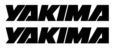 YAKIMA 8  11  16  VINYL DECAL Fairing Windows TRACKED SHIPPING CHOOSE COLOR • $4.99