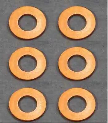 M35a2 Multifuel Fuel Injector Copper Sealing Washer *set Of 6* 5310-00-861-1406 • $14.37