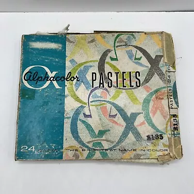 Vintage Weber Costello Pastels Alphacolor 24 Square Pastels • $11