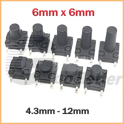 Momentary Tactile Switch Push Button Waterproof Mini Miniature Micro PCB Mounted • $2.05