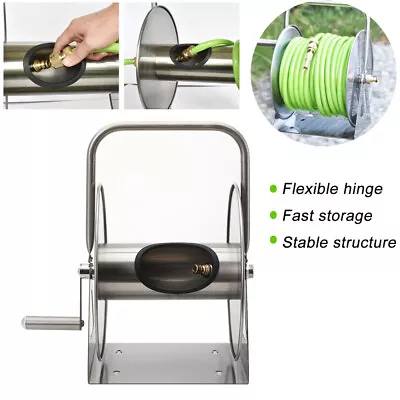 Portable Garden Hose Pipe Reel - Garden Metal Hose Reel • £74.39