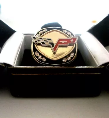 Corvette C6 Unisex14 Carat Gold Filled Signet Ring  • $24.99