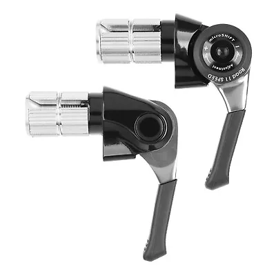 NEW MicroShift BS-A11 TT Road Bar End Shifters 2/3 X 11 Speed For Shimano • $58.09