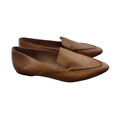 Madewell The Frances Skimmer  Loafers Flats Womens Size 11 Light Brown Leather  • $54.60