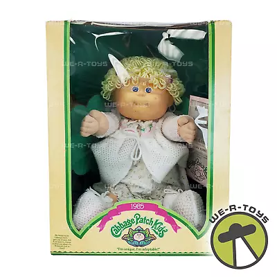 Cabbage Patch Kids 1985 Girl Blonde Hair Blue Eyes Glasses NRFB • $79.95