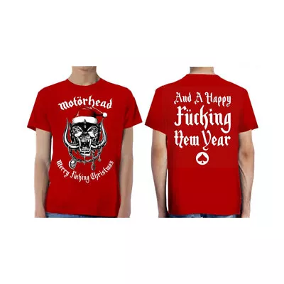 Motorhead Unisex T-Shirt: Christmas 2017 (Back Print) • $24.80