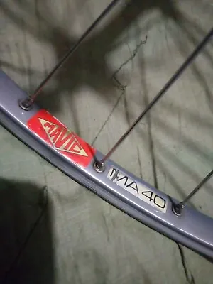 Vintage Mavic MA-40 Front Wheel With Skewer • $49.94
