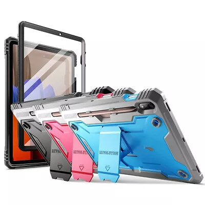 For Galaxy Tab S8 S7 FE S7 Plus Tablet Case Heavy Duty Shockproof Cover W/Stand • $24.98