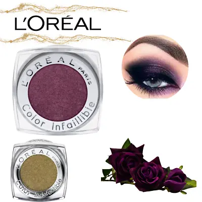 L’Oreal Eye Shadow - Color Infaillible No Smudge And Waterproof - Choose Shade • £4.20