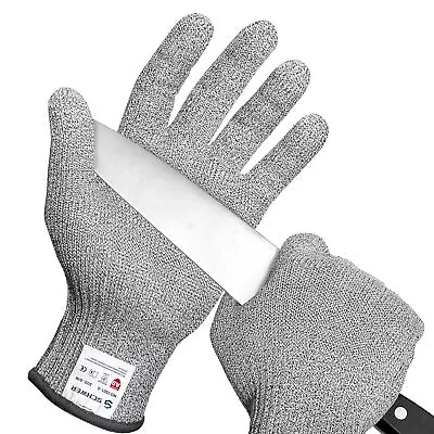 Schwer SlicePro ANSI A9 Cut Resistant Gloves Food Grade Reliable Cutting • $17.10