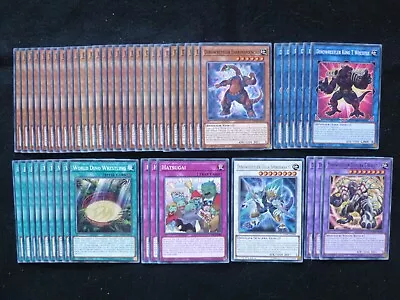 Yu-gi-oh 50 Card Dinowrestler / George Gore Deluxe Deck  *ready To Play* • £12.80