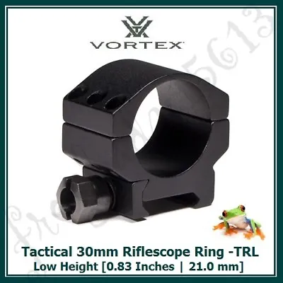 VORTEX Tactical 30mm Riflescope Ring - Low Height -TRL  (One Ring Only) • $24