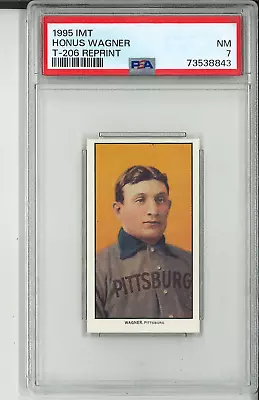 1995 IMT T206 Reprint Honus Wagner PSA 7 • $20